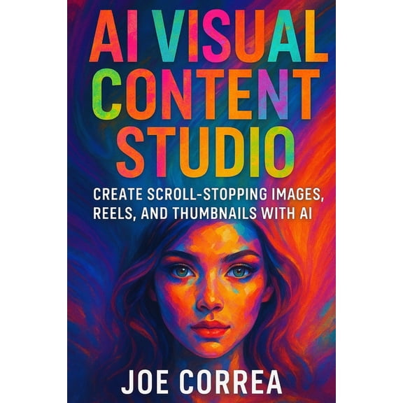 AI Social Media Advertising Mastery AI Visual Content Studio: Create Scroll-Stopping Images, Reels, and Thumbnails With AI, Book 9, (Paperback)