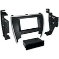 thumbnail image 1 of American International TOYK978 Installation Kit for 2015-2017 Toyota Camry – Single & Double DIN Dash Mount Kit, Metallic Graphite w/ Chrome Trim, 1 of 2