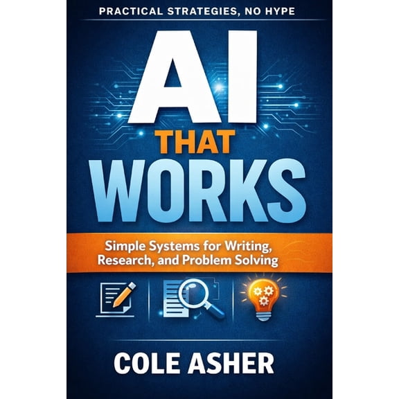 AI That Works: Simple Systems for Writing, Research, and Problem Solving, (Paperback)