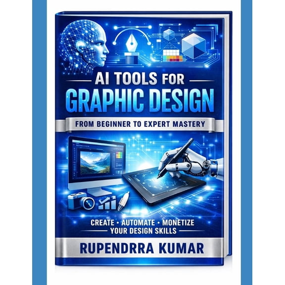 AI Tools for Graphic Design: From Beginner to Expert Mastery, (Paperback)