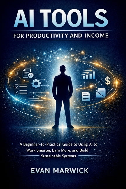 AI Tools for Productivity and Income: A Beginner-to-Practical Guide to Using AI to Work Smarter, Earn More, and Build Su, (Paperback)
