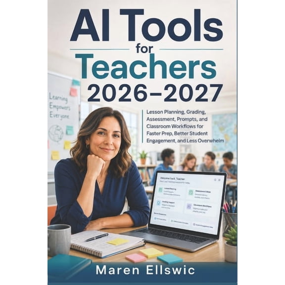 AI Tools for Teachers 2026-2027: Lesson Planning, Grading, Assessment, Prompts, and Classroom Workflows for Faster Prep,, (Paperback)