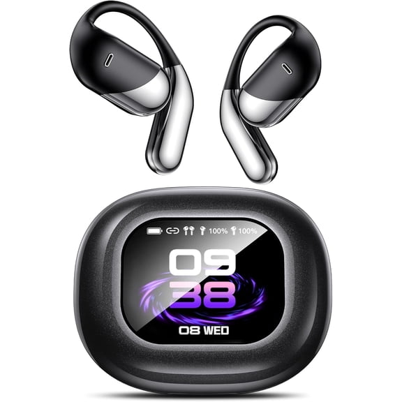 AI Translation Earbuds 144 Languages Real-Time 2-Way Voice Translator Earphones, Bluetooth 5.4 OWS Open-Ear Comfort, Hi-Fi Music & Call, Smart Touch+App, Gift for Travel Business Language Learning