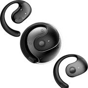 AI Translation Earbuds 144 Languages Real-Time Translator Headphones Wireless Connection-Black