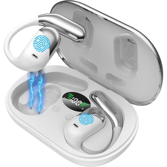 AI Translation Earbuds Real Time, 144 Language Translator Earbuds with 80 Hours Battery & Charging Cradle, Audifonos Traductores Inglés Español, 3-in-1 Translating Device