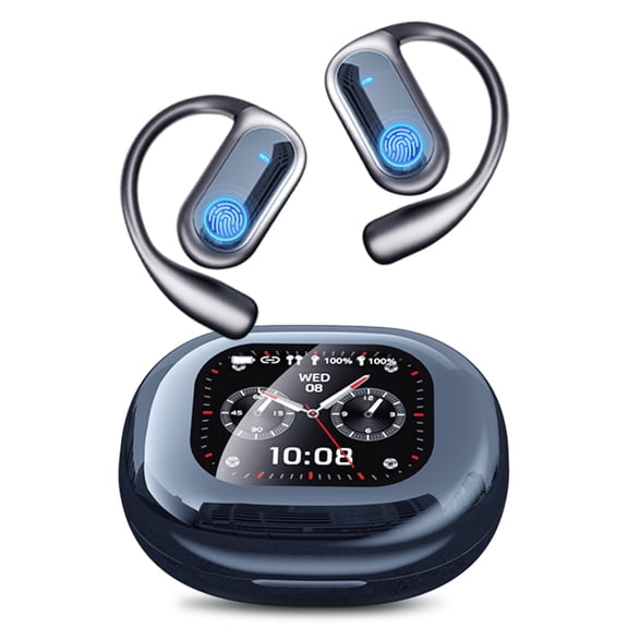 AI Translation Earbuds Real Time, 144 Language Translator Earbuds, Audífonos Traductores Inglés Español, 3-in-1 Translating Device, Compatible with iOS & Android, Ideal for Travel Business, Learning