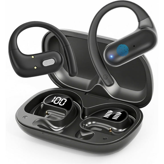 AI Translation Earbuds Real-Time, 144 Languages & Accents,3-in-1 Open Ear Wireless Earphones Compatible with iOS & Android Headphones Ideal for Travel, Business, Learning