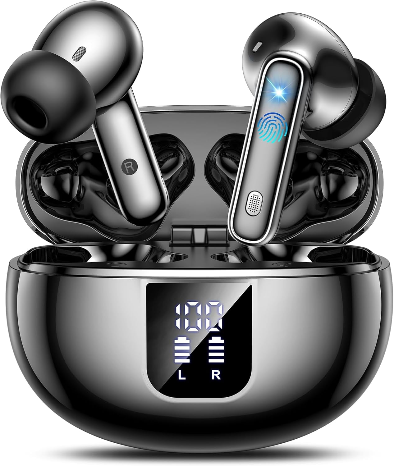3-in-1 Language Translation Device Real-Time Translation Earbuds 144 Language & Accent Wireless Open-Ear Headphones For Learning - 44 - View #8