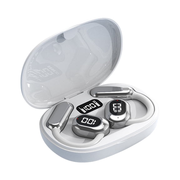 AI Translation Earbuds Real Time, 3-in-1 Translator Earbuds 144 Languages & Accents, Language Translator Earbuds Device fits iOS & Android for Travel Business Learning (White)
