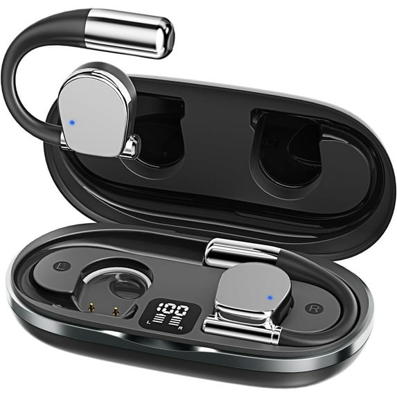 AI Translation Earbuds Real Time 3-in-1 Wireless Bluetooth 5.4 Translator with 144 Languages & Accents, 40-Hour Battery Life Fast Charging Noise-Cancelling Design for Travel & Business Communication