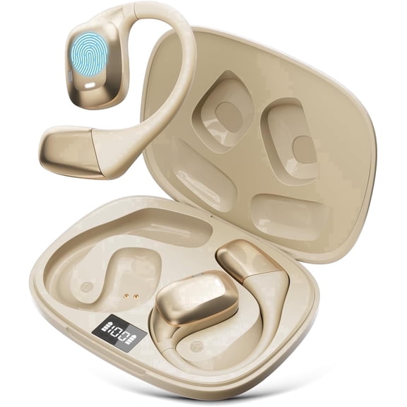 AI Translation Earbuds Real Time Interpretation, 144 Language Translator Device, No Subscription Wireless Bluetooth Headphones for Travel & Business