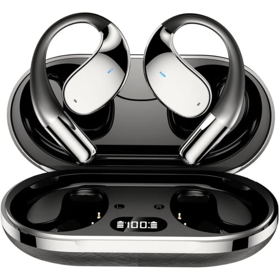 AI Translation Earbuds Real time, 144 Languages Translation Earbuds, Translator Device for Travel Business Learning, Black with Free APP for iOS and Android, 3-in-1 Translation Headphones