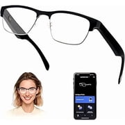 AI Translation Glasses Supporting 164 Languages,Smart Glasses with AI Chat GPT&Deepseek R1,Bluetooth Glasses for Men Women,Music Playback & Hands-Free Calling,Anti-Blue Light Lenses