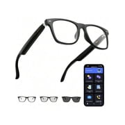 AI Translation Smart Glasses With Chat GPT For Men And Women, Bluetooth Sunglasses With Translator 164 Languages , Music Playback & Hands-Free Calls, UV & Blue Light Protection