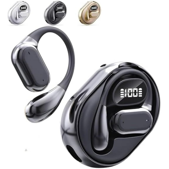 AI Translation Wireless OWS Bluetooth 5.4 Headphones, 150 Language AI Translation Earbuds, Support Playing Music Phone Calls, Real Time Translator Earbuds, for Travel Business Learning