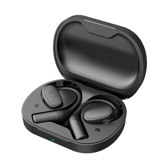 AI Translator Earbuds Intelligent Real-Time Translation Supports 200+ Languages BT5.3 Ear Hook Translator Earbuds A