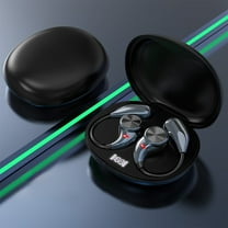 AI Translator Earbuds, OWS Real-Time Translation Language Translator Earphone Device with Technology 144 Languages & 8 Offline Packs(Stylish Black)