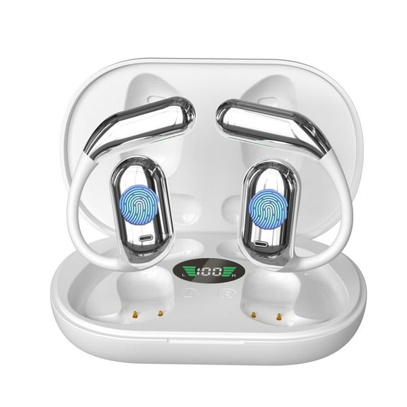 AI Language Translation Earbuds, Wireless Bluetooth Headphones Real Time for 144 Languages, Translator Device with APP fit IOS and Android for Travel, Business, Learning,White