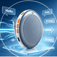 thumbnail image 1 of AI Translator Language Translation Device, Smart Wearable Real-Time Voice Translator with Multiple Languages Practice Companion for Travel and Business, 1 of 6