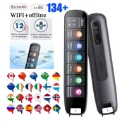 AI Translator Pen 1pc, Smart Scanning Pen with 134-Language Instant Translation 4.25" HD Touch Screen for Students Business