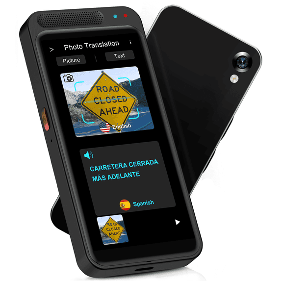 AI Language Translator Device with Voice, Text and Photo Translation, Offline Support for Travel and Daily Communication