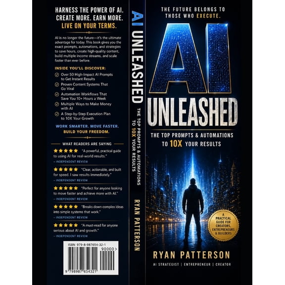 AI Unleashed: The Top Prompts & Automations to 10X Your Results.."A clear, practical guide to using AI for real-world re, (Paperback)