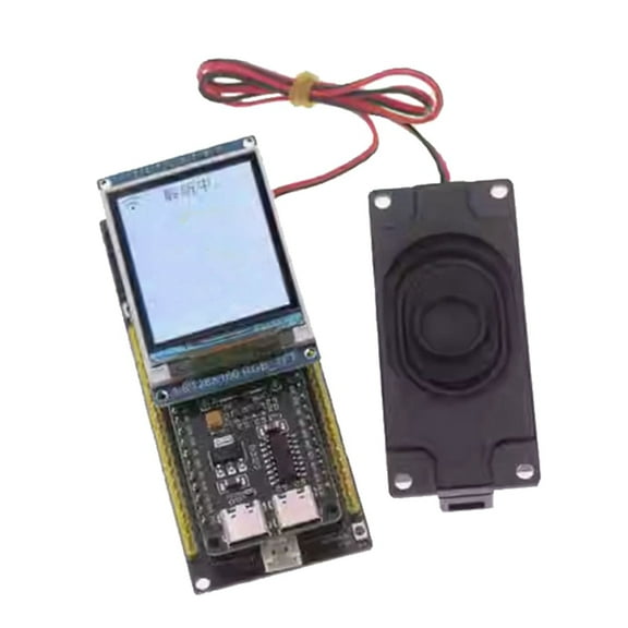 AI Voice Chat Robot ESP32-S3 Development Board+1.8inch Color Screen Kit for Student Educational Motherboard,1 * Development Board Breadboard Kit,Random