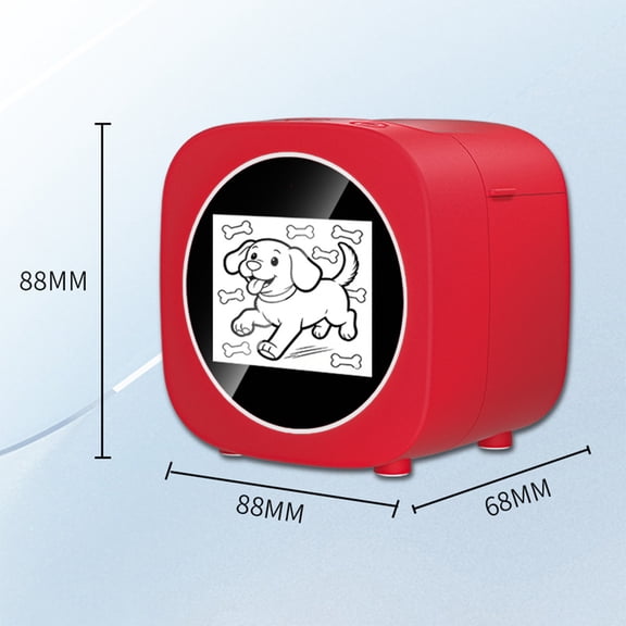 AI Voice Control Printer For Children Control AI Drawing Thermal Printer with Voice Recognition Childrens Printer 6 Style Options Built in Battery AI Doodle 24 Languages Support