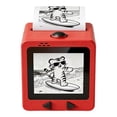 thumbnail image 1 of AI Voice Smart Sticker Printer, Portable Inkless Thermal Label Maker with Screen Preview, Instant Sticker Creator for Journaling, Study Notes, Organizing Labels & Kids Creative Projects, Red, 1 of 4