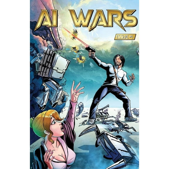 AI Wars #1: A Dystopian Sci-Fi Thriller, (Paperback)