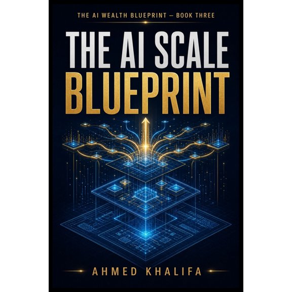 The AI Wealth Blueprint The AI Scale Blueprint: How to Build Scalable Systems, Automate Workflows, and Create Long-Term Growth with Artificial I, Book 3, (Paperback)