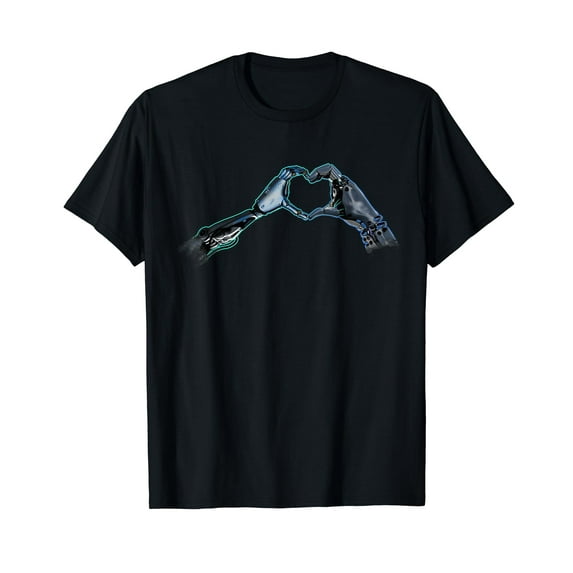 AI hands heart shape T-Shirt
