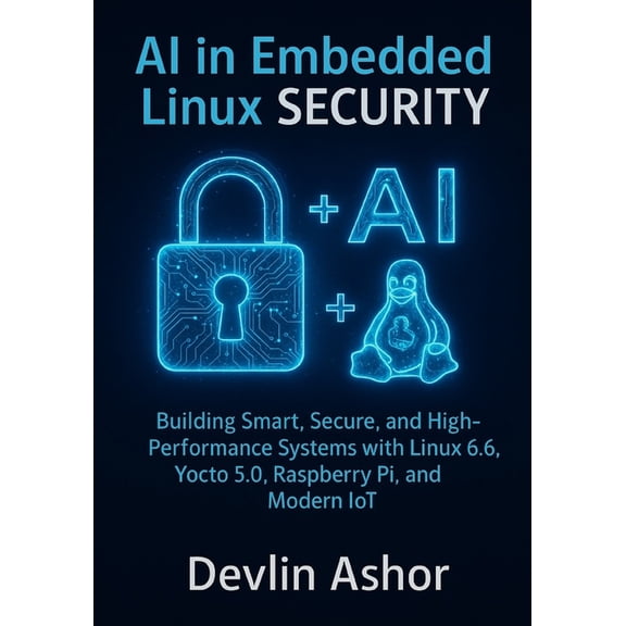 Real-Time OS for Developers AI in Embedded Linux Security: Building Smart, Secure, and High-Performance Systems with Linux 6.6, Yocto 5.0, Raspberry, (Paperback)