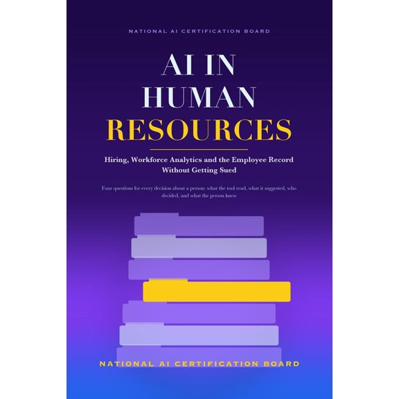 AI in Human Resources: Hiring, Workforce Analytics and the Employee Record Without Getting Sued, (Paperback)