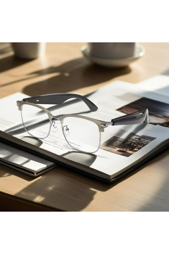 AI simultaneous interpretation wireless Bluetooth glasses multifunctional music playback and call intelligent anti blue light glasses GY600