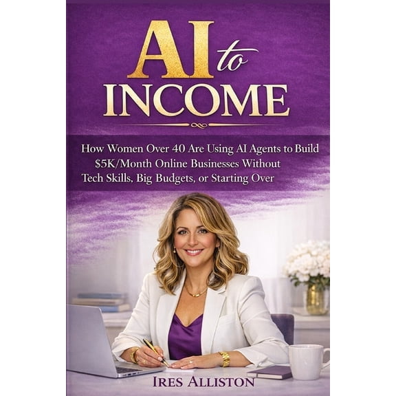 AI to Income: How Women Over 40 Are Using AI Agents to Build $5K/Month Online Businesses Without Tech Skills, Big Budget, (Paperback)