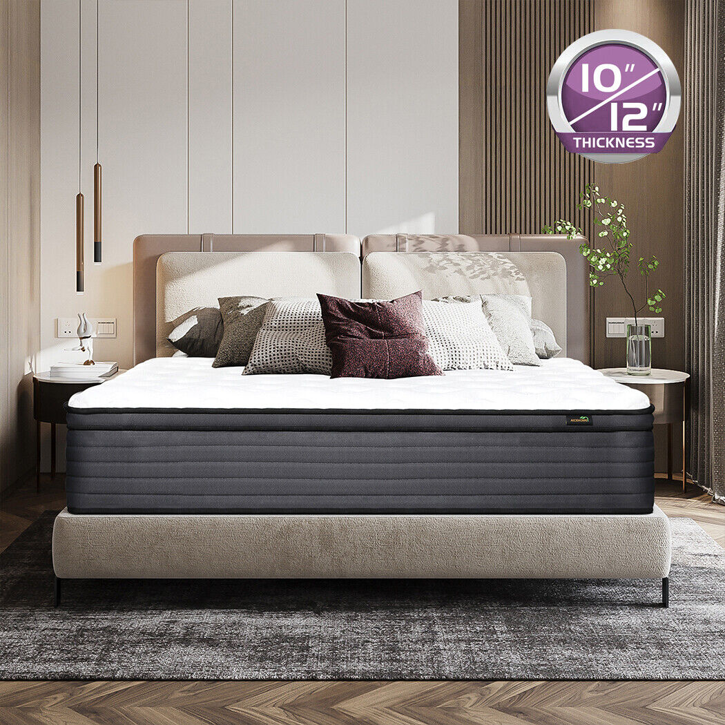 lemontalking 10 inch Hybrid Mattress Pocket Spring Mattresses in a Box,Twin