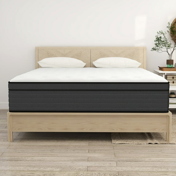 lemontalking 10 inch Hybrid Mattress Pocket Spring Mattresses in a Box,Twin