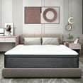 thumbnail image 1 of lemontalking 14 inch Twin Mattress,Medium Firm Hybrid Mattresses in a Box, 1 of 6