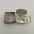 thumbnail image 1 of AICKC Earphones Wireless Earphones with LED Display Charging Case, Beige, 1 of 5