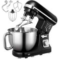 thumbnail image 1 of AICOK 5.5 Quart Tilt-Head Stand Mixer with Double Dough Hook Black, 1 of 5
