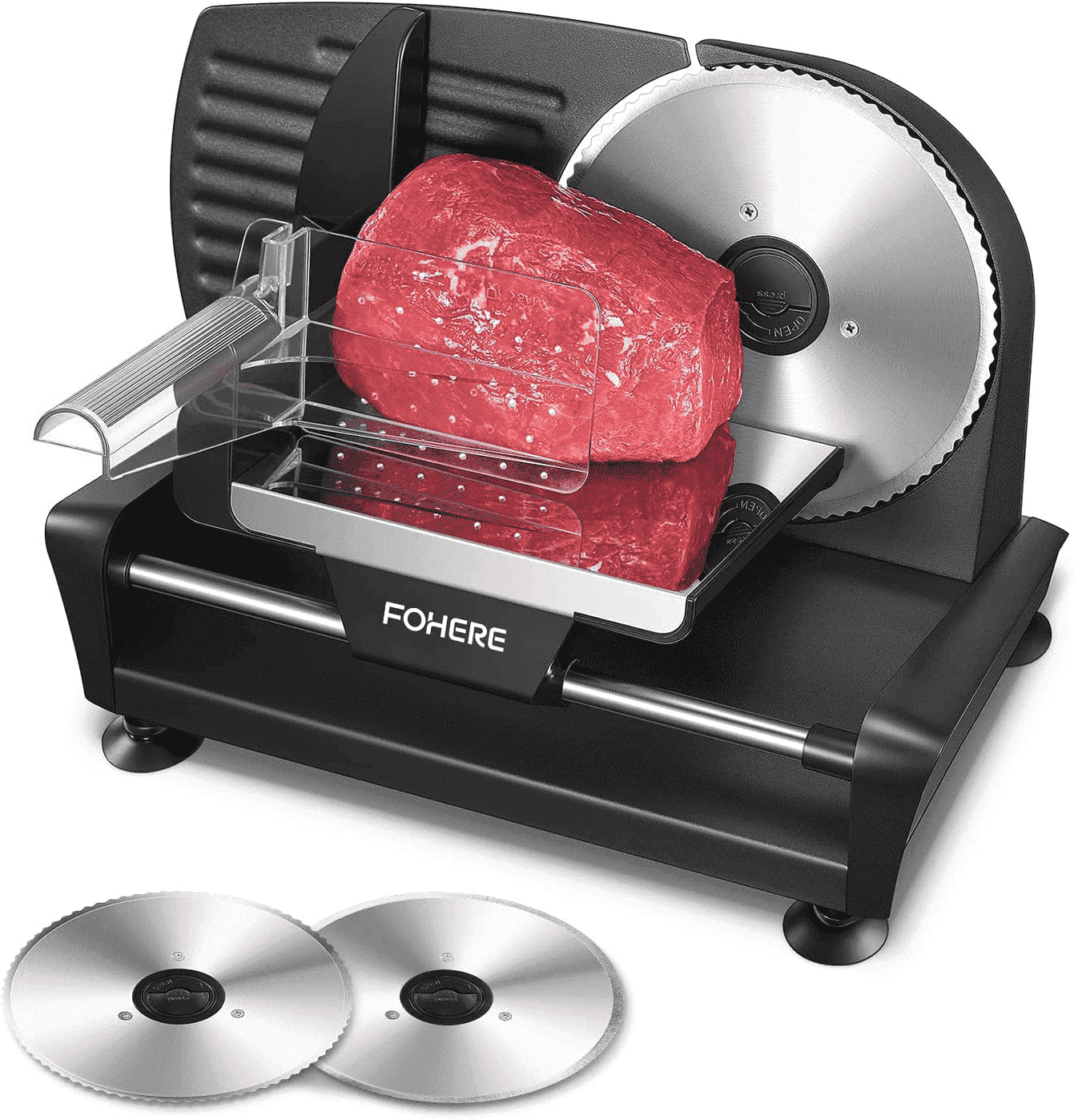 AICOOK FOHERE Kitchen Pro 200 W 7.5" Electric Meat Slicer