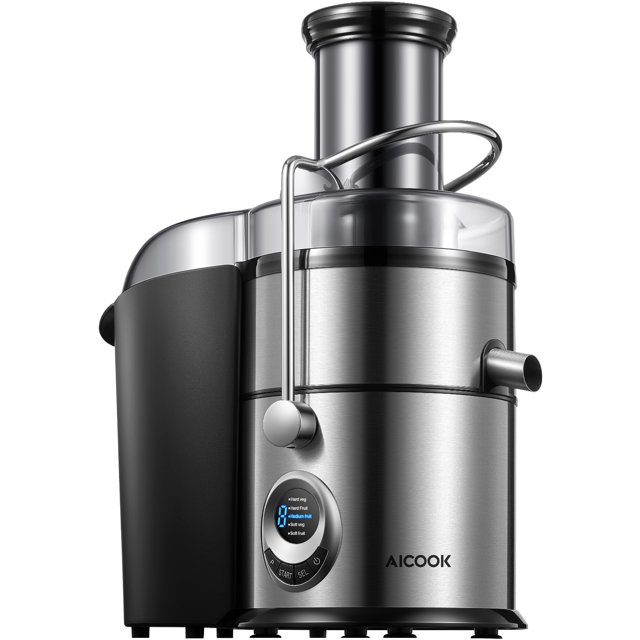 AICOOK Juicer Machines 800W Easy to Clean, LED Display Control