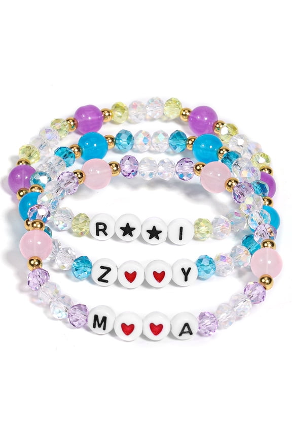 Bracelet Set 3pcs Stuff Fans For K POP Merch Cosplay Merchandise Gifts Outfit Costume Accessories Christmas Stocking Stuffers Party Favors Friendship Jewelry Halloween Birthday Bracelets