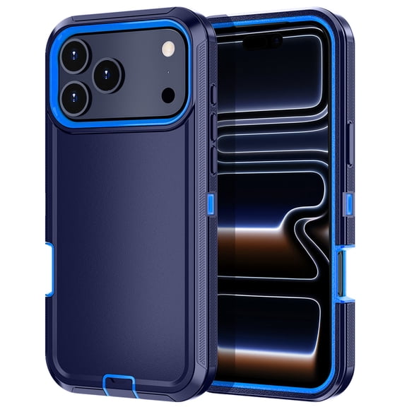 AICase Case For iPhone 17 Pro Max / iPhone 17 / iPhone 17 Pro Heavy Duty Shockproof Tough Rugged Phone Cover