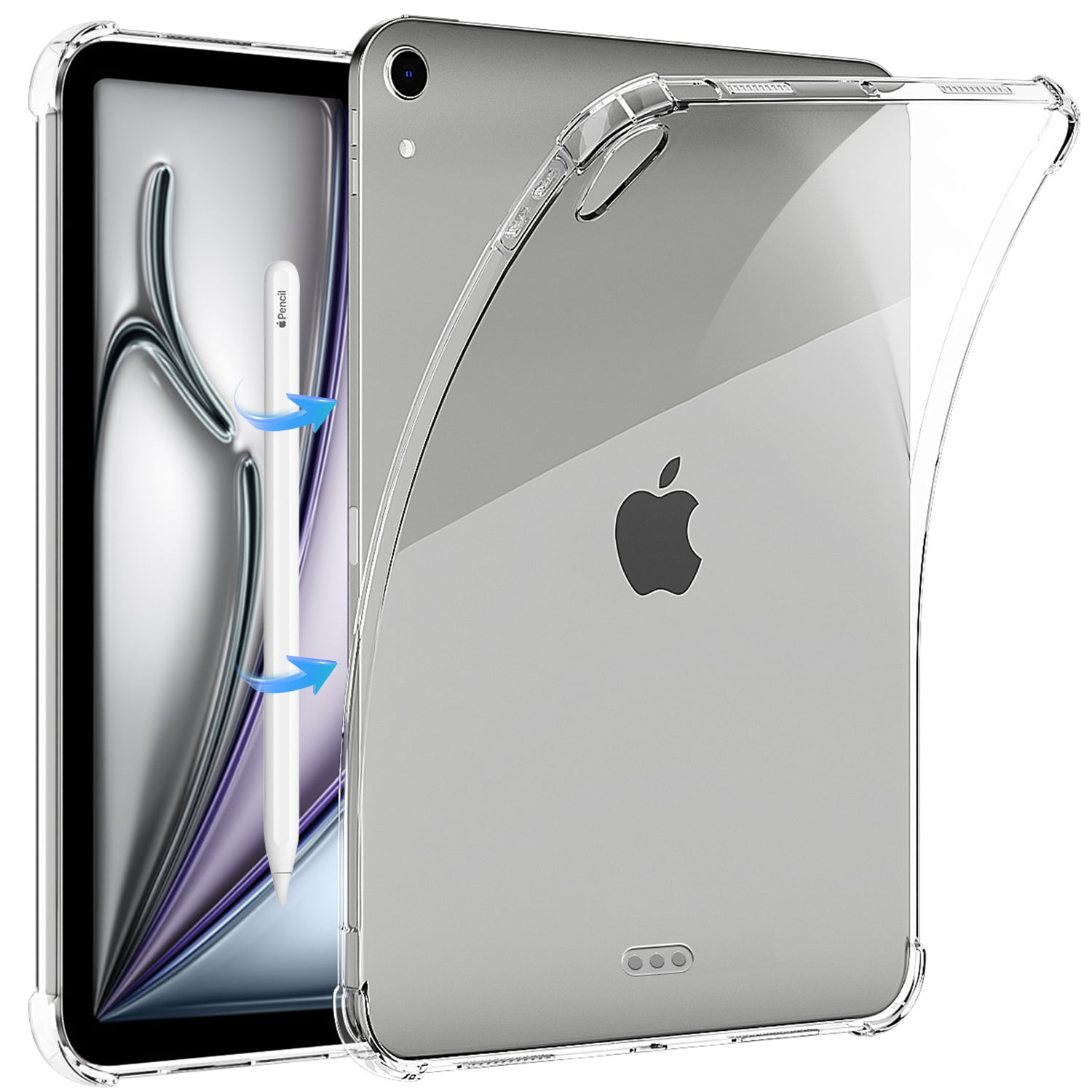AICase For Apple iPad Air 11-inch(M2) 2024 Case Shockproof Crystal