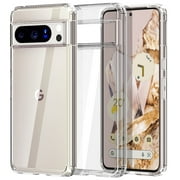 AICase For Google Pixel 8/ Google Pixel 8 Pro Phone Case Shockproof Gradient Bumper Clear Cover