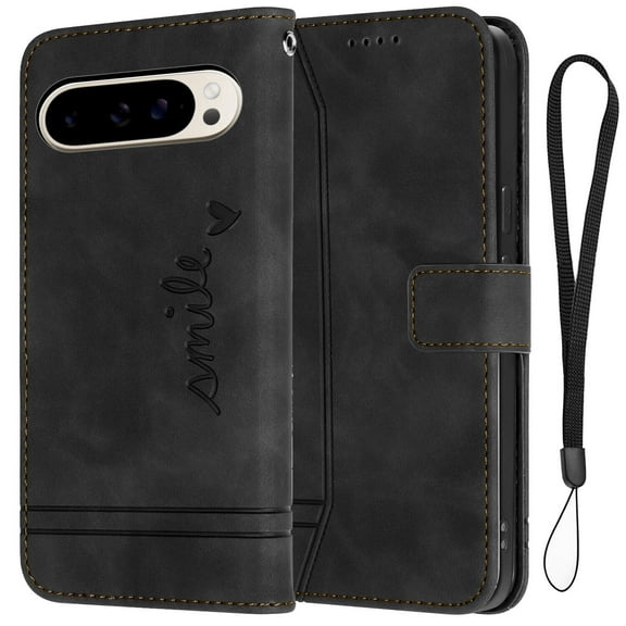 AICase For Google Pixel 9 Pro XL/Google Pixel 9 Pro/Google Pixel 9 Case Shockproof Leather Stand Wallet Card