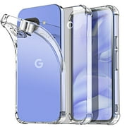 AICase For Google Pixel 9a Case Clear Slim Shockproof Bumper Transparent Bumper Cover