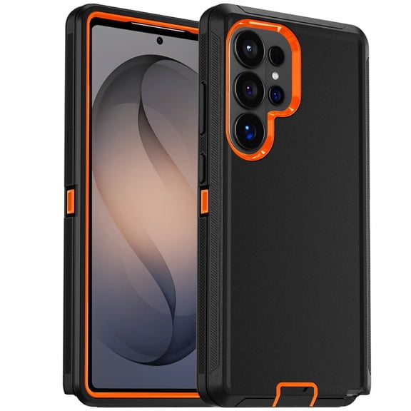 AICase For Samsung Galaxy S26 Ultra Case Heavy Duty Shockproof Rugged Phone Hard Cover 3-Layer Case